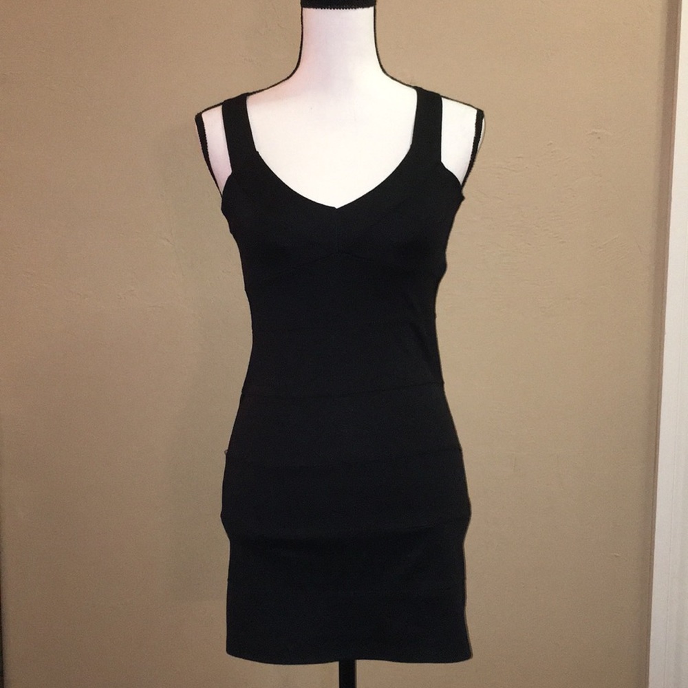 Caged Back Club Dress